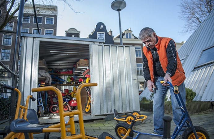 “Als ik anderen blij maak, word ik zelf ook blij”