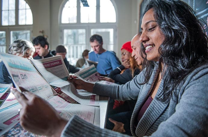 Volunteer work for refugees