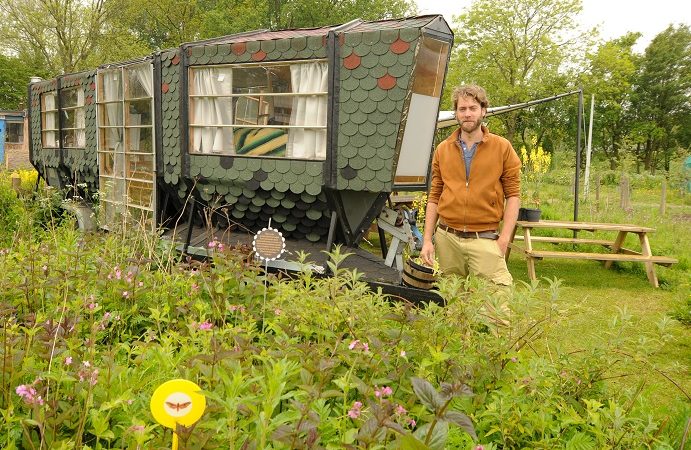 “Ik heb altijd al gedroomd over een eigen vlindertuin”