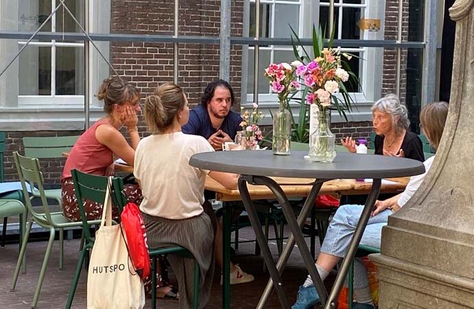 Spring Café for Volunteers in the Center
