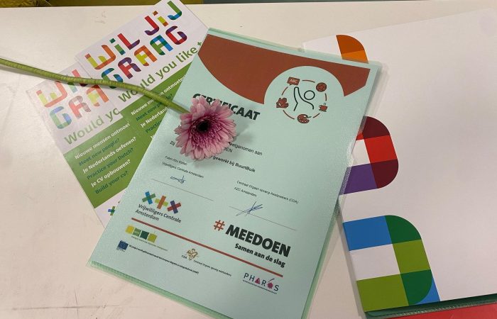 Certificaten voor nieuwkomers in het AZC