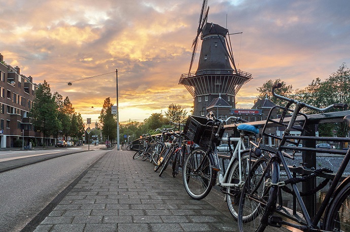 Fietsen oost