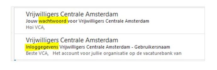 afbeelding 1 - mails die binnenkomen