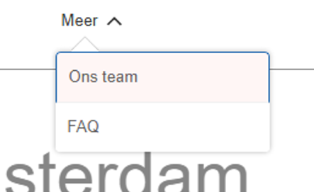 afbeelding 4 - ons team en FAQ