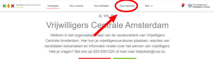 Afbeelding5 - Organisatie pagina