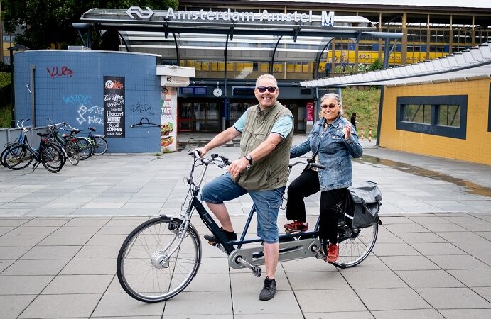 Wandelen en fietsen met visueel beperkten