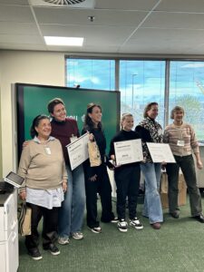 Op kantoor bij Starbucks